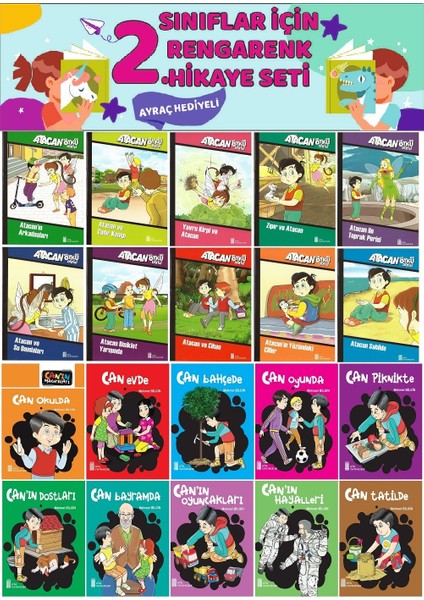 2.sınıflar Için 20 Li Hikaye Seti (32 Sayfa)