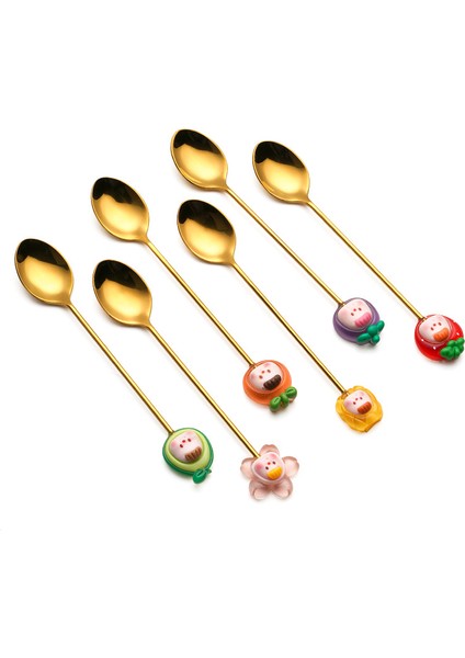 Ev Çocukları Için Yaratıcı Paslanmaz Çelik Kahve Karıştırma Kaşığı 1 (Yurt Dışından) fiyatları