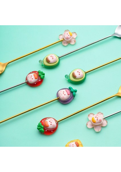 Ev Çocukları Için Yaratıcı Paslanmaz Çelik Kahve Karıştırma Kaşığı 1 (Yurt Dışından) indirimleri