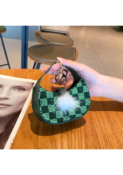 Eyer Mini Taşınabilir Anahtarlık Kolye Bozuk Para Cüzdanı (Yurt Dışından)