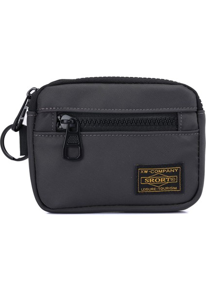 Moda Oxford Kumaş Erkek ve Kadın Takım Tarzı Taşınabilir Bozuk Para Cüzdanı (Yurt Dışından)