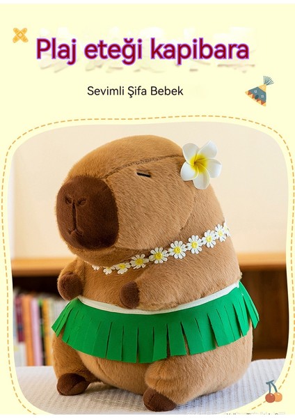 30CM Plaj Etek Kapibara Kapibara Kapibara Bebek (Yurt Dışından)