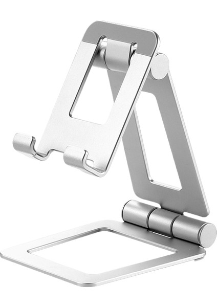 Tablet Standı 360° Kaldırma Döndürme Katlanır Taşınabilir Yükseltme Metal Stand (Yurt Dışından)