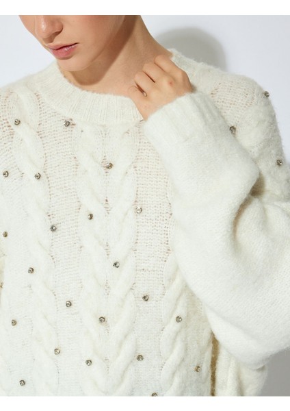 Kadın / Kız Ekru Kazak (Model Kodu: 5WAK90626HT010 ) indirimleri