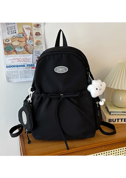 Sevimli Kızlar Küçük Taze Okul Çantası Kız Kampüs Kız Üniversite Öğrencileri Omuz Çantası Seyahat Sırt Çantaları (Yurt Dışından)