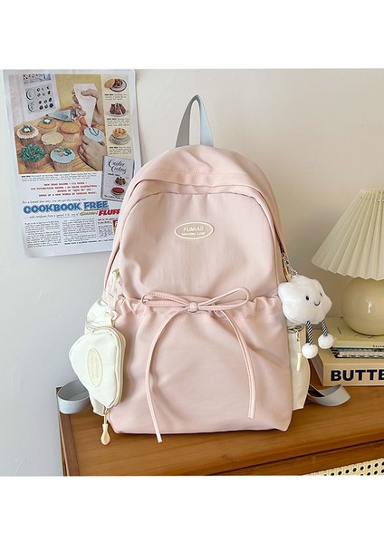 Sevimli Kızlar Küçük Taze Okul Çantası Kız Kampüs Kız Üniversite Öğrencileri Omuz Çantası Seyahat Sırt Çantaları (Yurt Dışından)