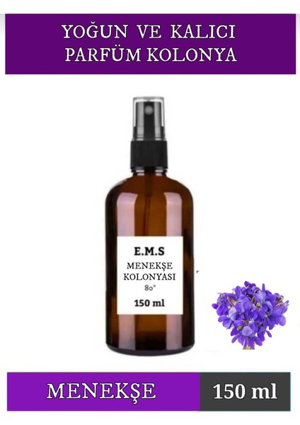 Menekşe Kolonyası 150 ml Derece Parfümlü Kolonya.