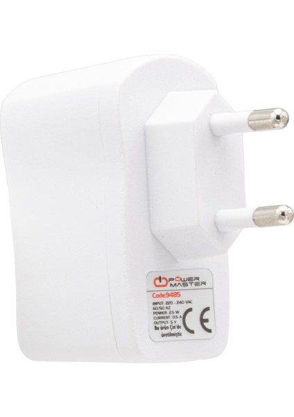 5 Volt 500 Ma USB Adaptör
