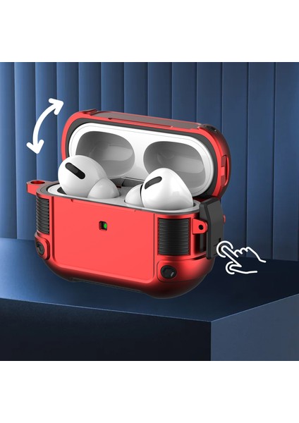 Airpods Pro Için Tpu+Pc Kılıfı (Yurt Dışından)