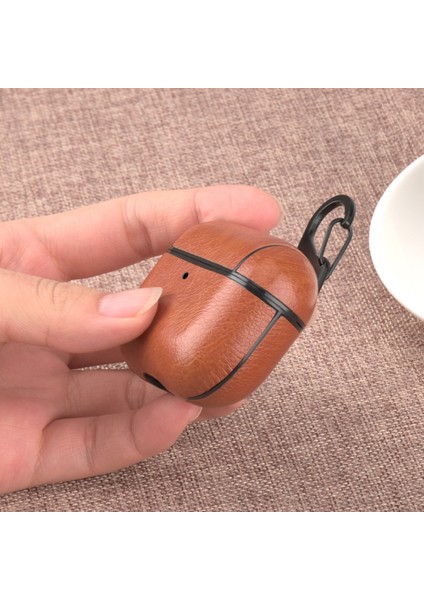 Apple Pro Için Wiress Kulaklık Kancalı Koruyucu Deri Kılıf (Yurt Dışından)