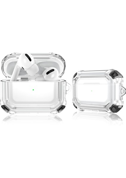 Airpods Pro Için Çift Renkli Pc Koruyucu Kılıf (Yurt Dışından)
