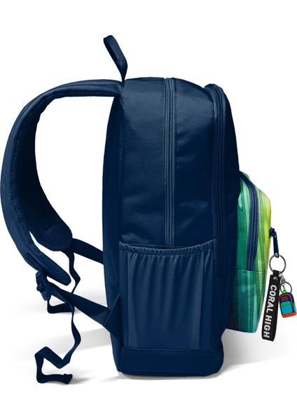 Lacivert Renkli Çizgili Okul Sırt Çantası 23690 indirimleri