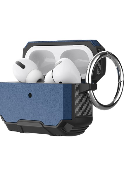 Airpods Pro Için Tpu + Pc Darbeye Dayanıklı Kılıf (Yurt Dışından)