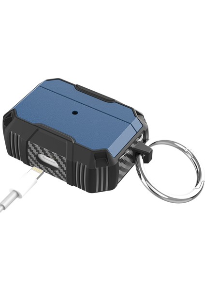 Airpods Pro Için Tpu + Pc Darbeye Dayanıklı Kılıf (Yurt Dışından)