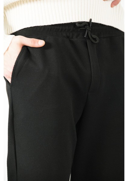 Rahat Kesim, Bağcıklı, Esnek, Lastikli, Filet Cepli, Petek, Pike Erkek Örme Pantolon @barletta modelleri