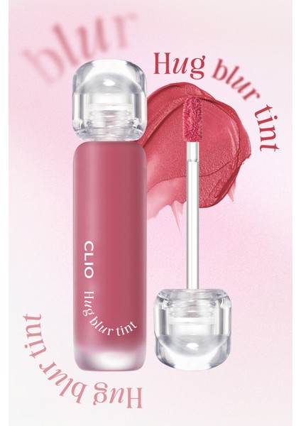 Hafif Ve Köpüksü Dokusuyla Pürüzsüz Görünüm Sunan Tint Clio Hug Blur Tint (008 Gentle Hug Plum)