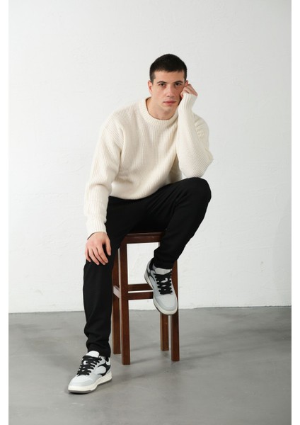 Rahat Kesim, Bağcıklı, Esnek, Lastikli, Filet Cepli, Petek, Pike Erkek Örme Pantolon @barletta