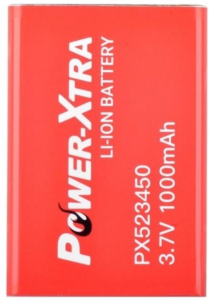 PX523450 - 3.7V 1000 Mah Li-Ion Pil