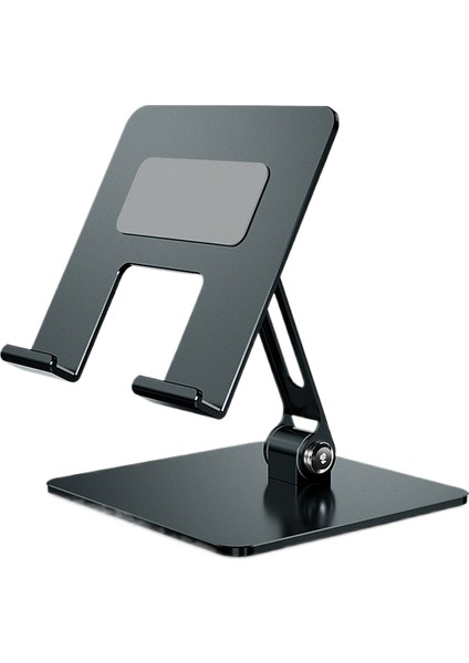 Tablet Standı 360° Kaldırma Döndürme Katlanır Taşınabilir Yükseltme Metal Stand (Yurt Dışından)