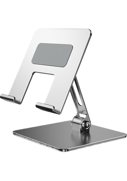 Tablet Standı 360° Kaldırma Döndürme Katlanır Taşınabilir Yükseltme Metal Stand (Yurt Dışından)