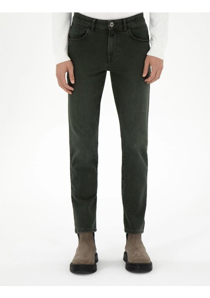 Captiva Regular Fit Likralı Erkek Örme Jean PANTOLON-6932