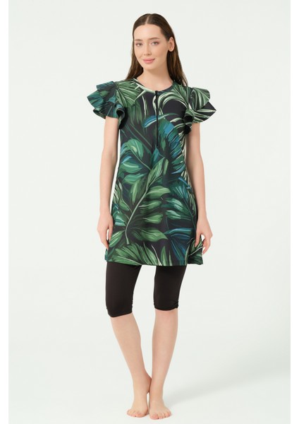 Silvana Yarım Kol Yarı Kapalı Mayo fiyatları