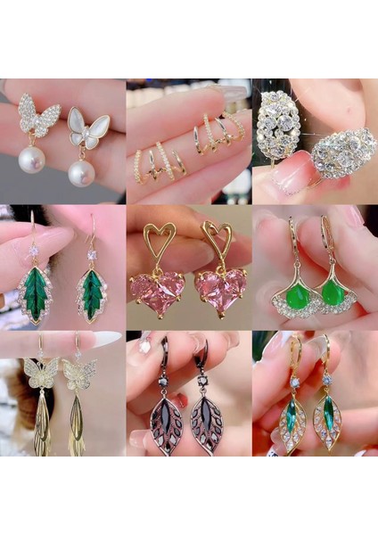 Yeni Zarif Küpeler, Üst Düzey Küpeler, Kişiselleştirilmiş Moda Küpeler (Yurt Dışından)