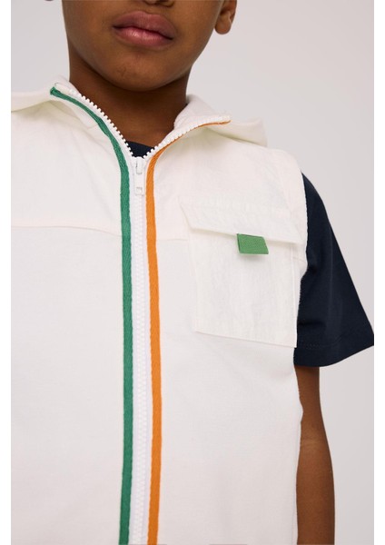 Bg Store Erkek Çocuk Ekru Yelek modelleri