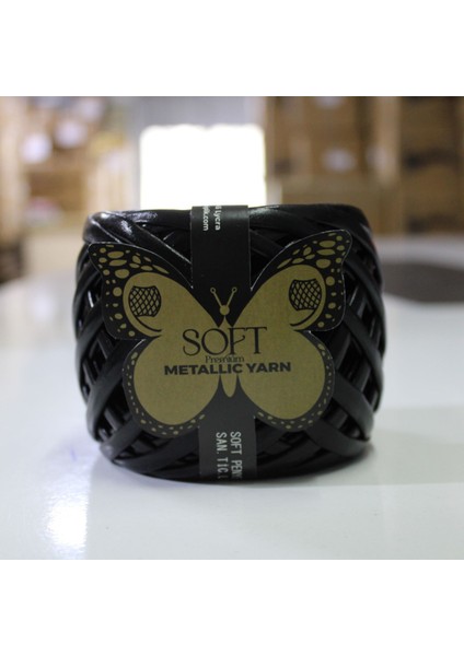 Metalik Örgü Ipi Black 4 Lü Paket Fiyatıdır.2 Parça Ip (30+30,40+20VB)
