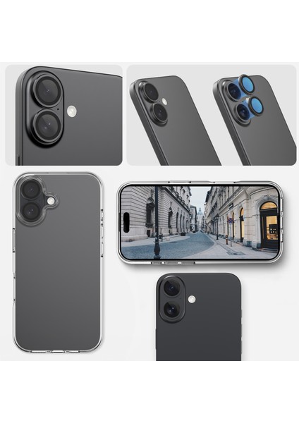 Buddıes iPhone 16 / 16 Plus Uyumlu Kamera Lens Koruyucu (PİNK) fırsatları