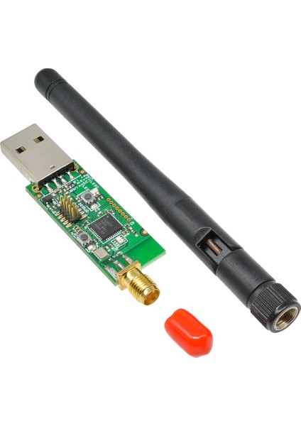 CC2531 USB Dongle + Anten 2.4ghz Zigbee Wifi Bluetooth Kablosuz Data Yakalayıcı