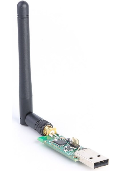 CC2531 USB Dongle + Anten 2.4ghz Zigbee Wifi Bluetooth Kablosuz Data Yakalayıcı