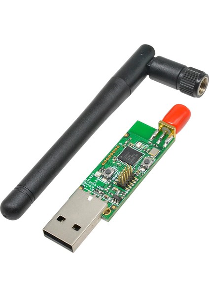 CC2531 USB Dongle + Anten 2.4ghz Zigbee Wifi Bluetooth Kablosuz Data Yakalayıcı