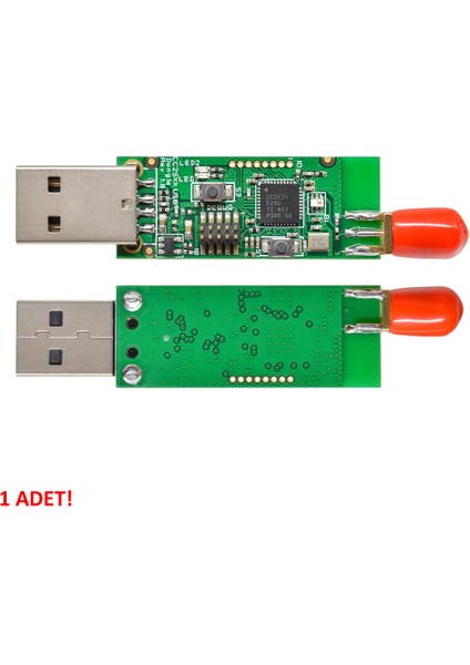 CC2531 USB Dongle + Anten 2.4ghz Zigbee Wifi Bluetooth Kablosuz Data Yakalayıcı