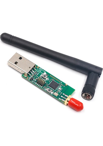 CC2531 USB Dongle + Anten 2.4ghz Zigbee Wifi Bluetooth Kablosuz Data Yakalayıcı