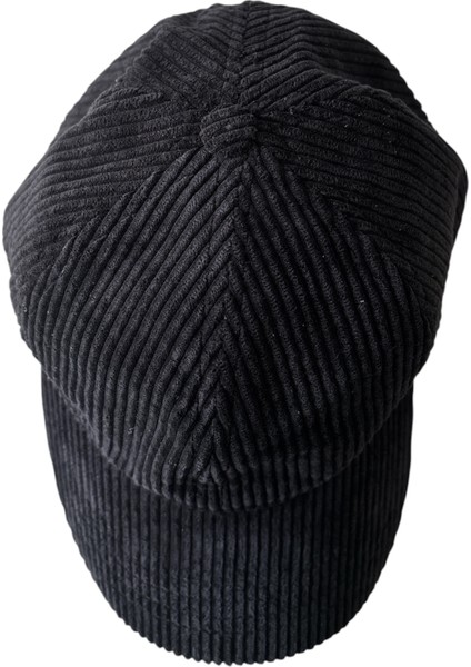 Unisex Fitilli Kadife Spor Şapka - Siyah modelleri