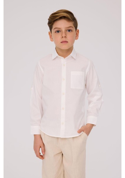 Bg Store Erkek Çocuk Ekru Gömlek fiyatları