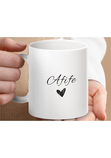 Afife Isimli Kupa Bardak, Isimli Bardak, Hediye Kupa Bardak, Kahve Kupa Bardak modelleri