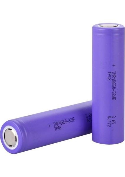 INR18650-32HE - 3.7V 3200 Mah Li-Ion Şarjlı Pil - 10A