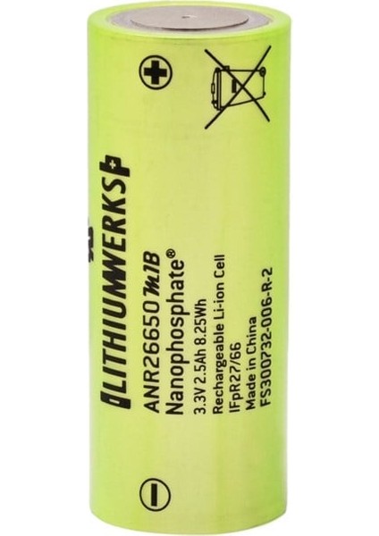 ANR26650M1B - 26650 Lifepo4 Pil - 50A
