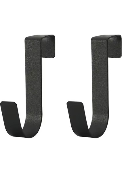 Çok Amaçlı Mutfak Dolabı Kapı Duşakabin Vb Alanlar Için Metal Askılık Kanca 2 Adet- AL4987