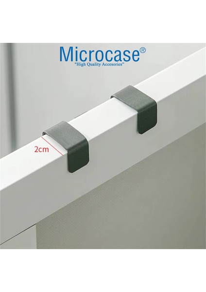 Çok Amaçlı Mutfak Dolabı Kapı Duşakabin Vb Alanlar Için Metal Askılık Kanca 2 Adet- AL4987 fiyatları