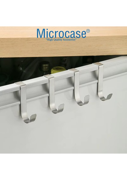 Çok Amaçlı Mutfak Dolabı Kapı Duşakabin Vb Alanlar Için Metal Askılık Kanca 2 Adet- AL4987 indirimleri