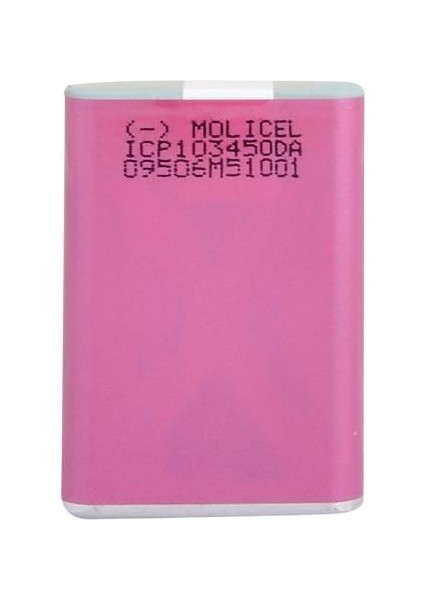 ICP103450DA - 3.7V 2200 Mah Li-Ion Şarjlı Pil -2.5A
