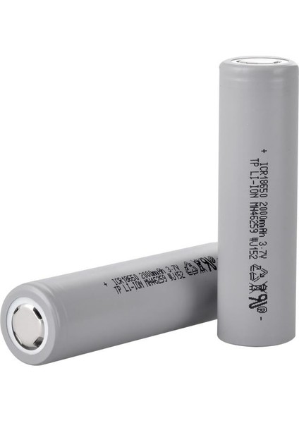 ICR18650-20SG - 3.7V 2000 Mah Li-Ion Şarjlı Pil - 30A