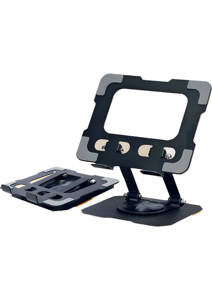 Tablet Standı 360° Kaldırma Döndürme Katlanır Taşınabilir Yükseltme Metal Stand (Yurt Dışından)