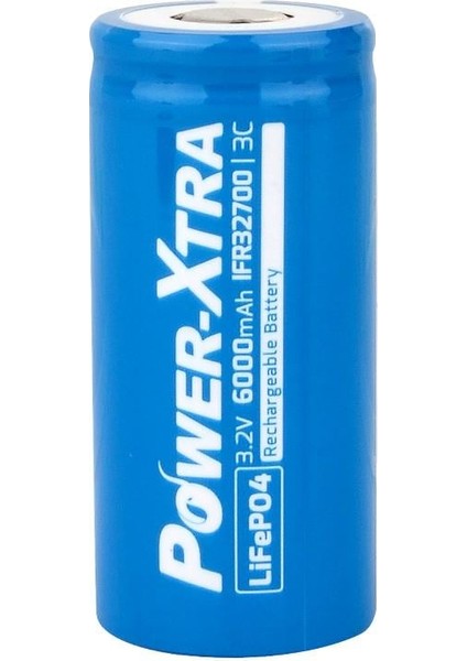 IFR32700 - 3.2V 6000 Mah Lifepo4 Şarjlı Pil -3c