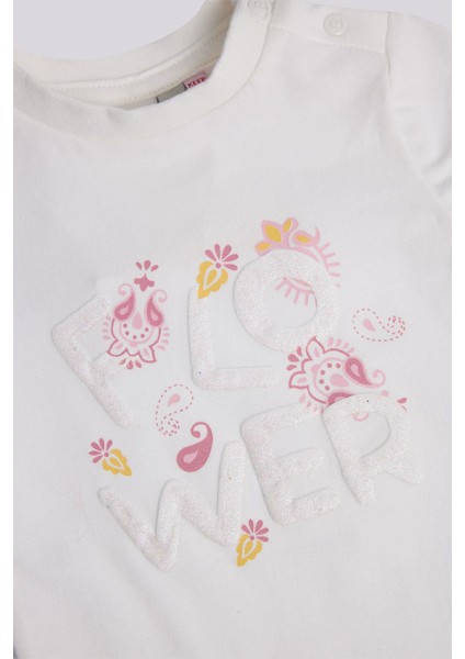 Kız Bebek Ekru Body modelleri