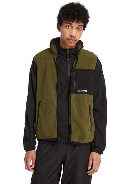 Erkek Yeşil Timberland Outdoor Archive Re-Issue Vest With Polar Yeşil Erkek Yelek