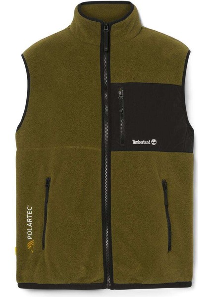 Erkek Yeşil Timberland Outdoor Archive Re-Issue Vest With Polar Yeşil Erkek Yelek